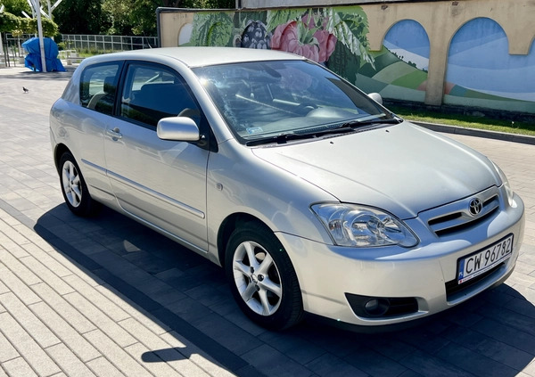 Toyota Corolla cena 12500 przebieg: 191000, rok produkcji 2005 z Włocławek małe 79